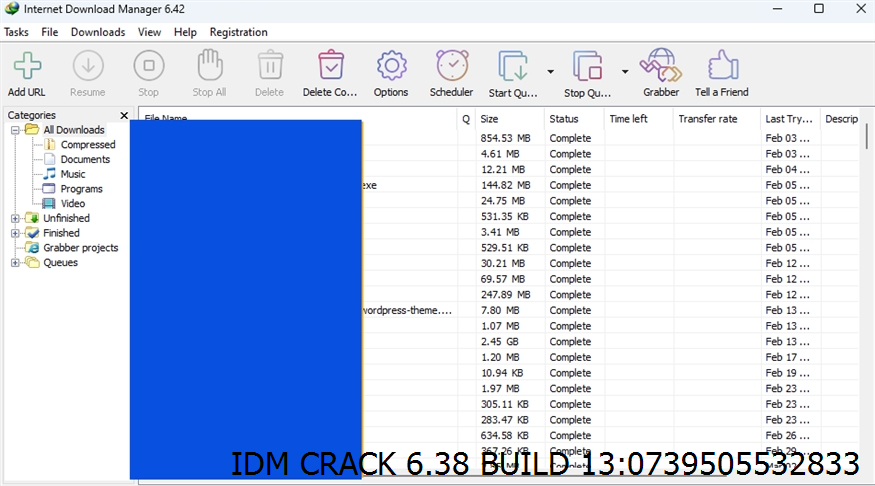 Idm Crack 6.38 Build 13 Screenshot